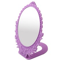 세븐스타 장미스탠드거울, 보라, 1개