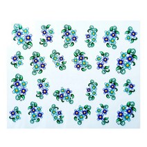 노랜드 XF 네일 스티커 플라워 마크 매니큐어 파트너, XF1120, 10개입