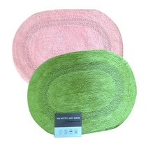 리빙핸즈 아로마오벌 핑크+그린 매트 2개입
