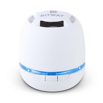 비트웨이 포터블 블루투스 스피커, B-10, 화이트