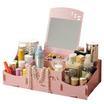 라이프포인트 DIY 화장품 정리함 17, 1개, 핑크