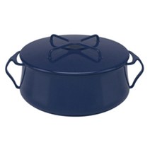 덴스크 2Q 캐서롤 양수냄비, 18.5cm, 네이비