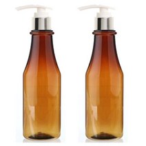 병도매닷컴 디스펜서 AP200 갈색 2p + 캡 실버 2p, 200ml, 1세트