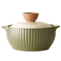 네오플램 네이처쿡 뚝배기 밸리 양수냄비, 22cm, 1개