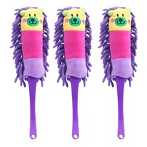 리버그린 귀요미 먼지 털이개, 퍼플, 3개입