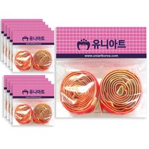 유니아트 찍찍이 빨강 2p, 10개