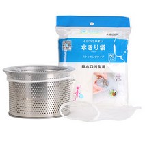 리빙해피 데일리 배수구 거름망, 50개입, 4개