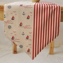 Noland 캡틴 테이블 러너, 스트라이프, 30 x 220 cm