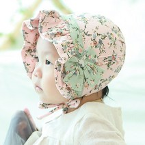 무슈 여아용 하렌 보넷