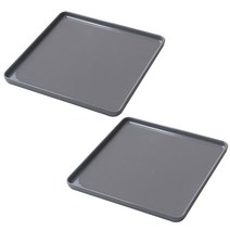 하우밍 리즈 사각접시 2p, 다크그레이