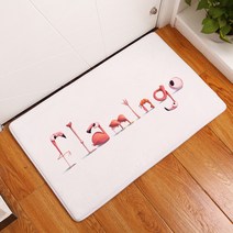 리빙팝 주방욕실 미끄럼방지 새 일러스트 발매트, E3