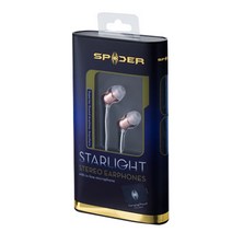 스파이더 STARLIGHT 스테레오 이어폰, ROSEGOLD