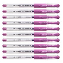 미쯔비시 시그노 유니볼 펜 UM-151 0.38mm, 라일락, 10개입