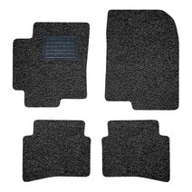 순수 코일 카매트 일반형 기아 올블랙, 스토닉(4P)