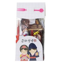 황씨네도시락 새해복 쿠키받침 40p + 깍지 40p + 포크 40p + opp 봉투 40p, 혼합 색상, 1세트