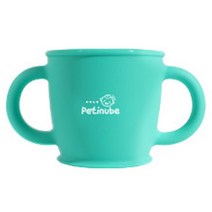 쁘띠누베 실리콘 유아컵, MINT, 1개