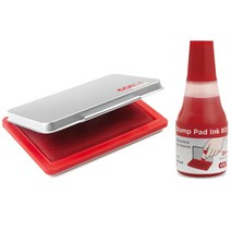 COLOP Micro M1 스탬프 패드 세트, 레드, 1세트