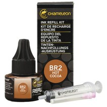 카멜레온 그라데이션 마커 잉크리필 키트 CT9015 BR2, 1색, 1개