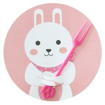 황씨네도시락 머핀컵 덮개, 토끼, 85개입