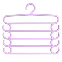 마켓감성 다기능 바지걸이, 핑크, 1개