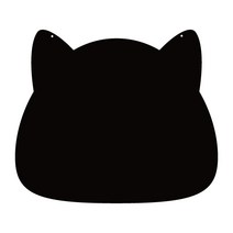 쿠 홈 인테리어 메모 보드 MO 07 걸이형 블랙, 아크릴