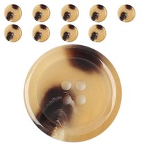 동화상가몰 소뿔단추3 20mm, 베이지점박이, 10개입