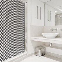 디자인수풀 북유럽 스타일 샤워 윈도우 시트지, SW760