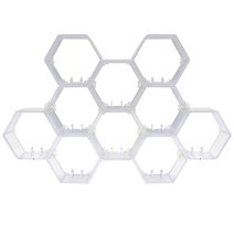 가팡 피규어 진열장 Q00005, 10개입