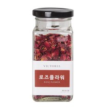 빅토리아 레드 로즈플라워 장미차, 17g, 1개