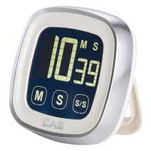 카스 터치형 디지털 쿠킹 타이머 KT3 Plus, 화이트, 1개