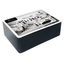 종이문화 헬로우아트캘리팩 엠보 카드, 18 블랙, 250매입
