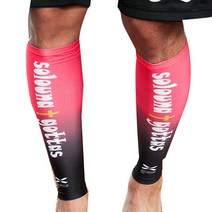 준타스 컴프레스 솔로우나 갓타스 양말, 빨강