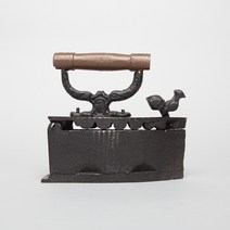 엠디자인 철제 다리미 모형 조각상, 혼합 색상