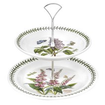 포트메리온 보타닉 가든 2단 케익 스탠드 20cm + 25cm, 랜덤 발송, 1개