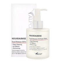 알프츠 누보바세 페이셜 모이스처 오일 폼 클렌저, 220ml, 1개