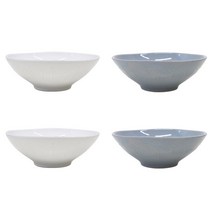 쓰임 엘포레 면기 크림화이트 2p + 클라우드그레이 2p, 혼합 색상, 1세트