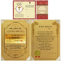 럭키심볼 어버이날 아빠 엄마의 가치 100억 감사장, 든든한 후원자 상