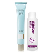 넘버쓰리 리크로마 패션 그레이 염색제 + 산화제 100ml, 3/0N, 1세트