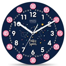 해피바이러스 어린이 교육용 벽시계, 2198 별자리관찰