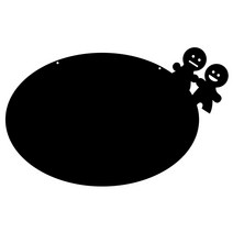 쿠 홈 인테리어 아크릴 메모 보드 MO 60 걸이형 블랙 소, 1개