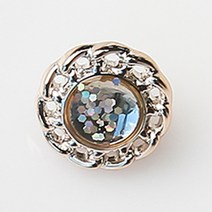 HR빅버튼 말레 단추 NO28 11mm, 혼합 색상, 4개입