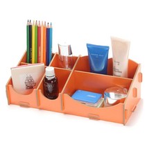 해피트레이딩 베리스 DIY 화장품정리함 23번 오렌지, 1세트