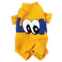 도그맘 반려동물 Look 니트올인원, 머스타드