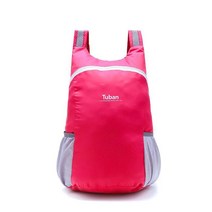 BAGnBAGs 초경량 아웃도어 포켓 백팩 BP-100, 핑크