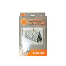 유에스티 서바이벌 리플렉트 텐트 + 지지용 로프, 실버