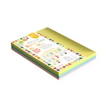 종이문화 스타일리쉬 시즌칼라 색지 혼합 267 SN-Popular Tone 80g, B5, 210매