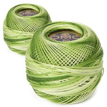 DMC 19번사 80 태팅자수 레이스실 2p, 92번, 90m