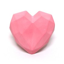 라띠크제이 심쿵하트 석고 차량용방향제 핑크 가든스윗티, 1개입, 1개