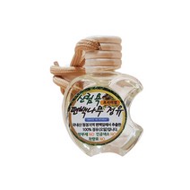 편백아트 프리미엄 정유 방향제 사과형 화이트, 10ml, 1개