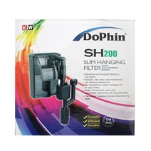 도핀 수족관용 슬림형 걸이식 여과기 2.8W SH-200, 1개